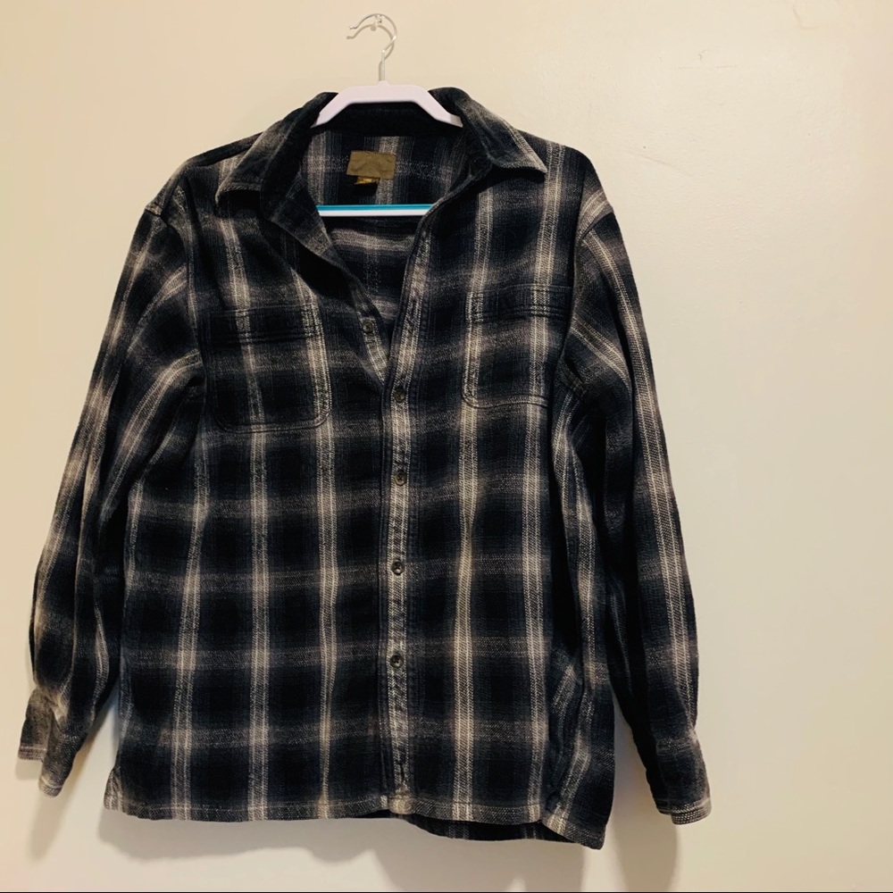 Warm oversized flannel